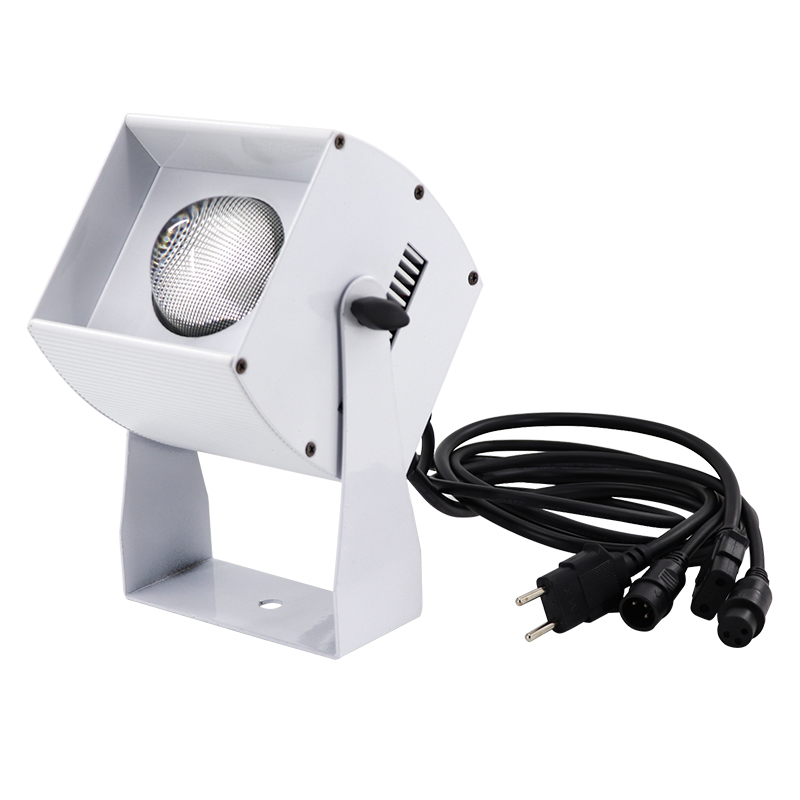 P-26 Mini 60W COB LED Par Light – Warm White for Events & Venues